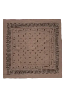 1930s Bandana, Regen Silk, Rosehip