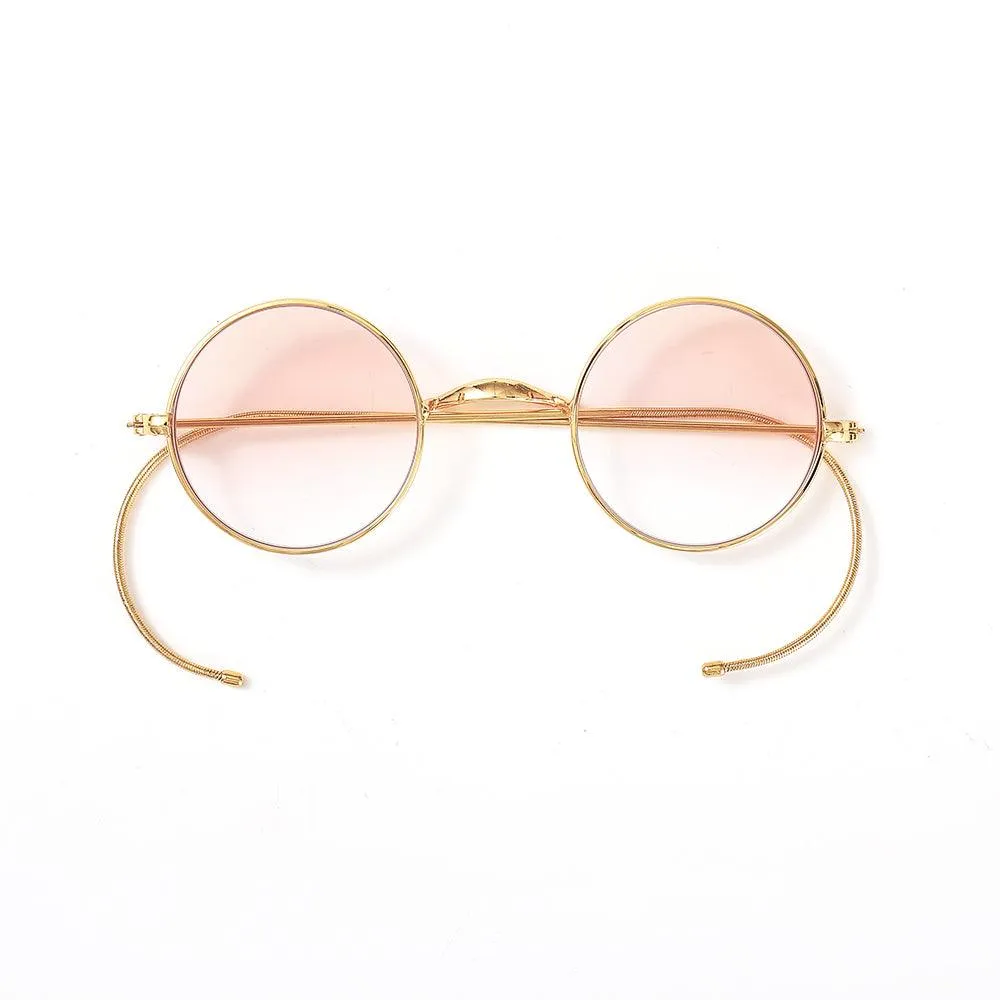 39mm Round Wire Rim Gradient Tint Sun Readers A0039