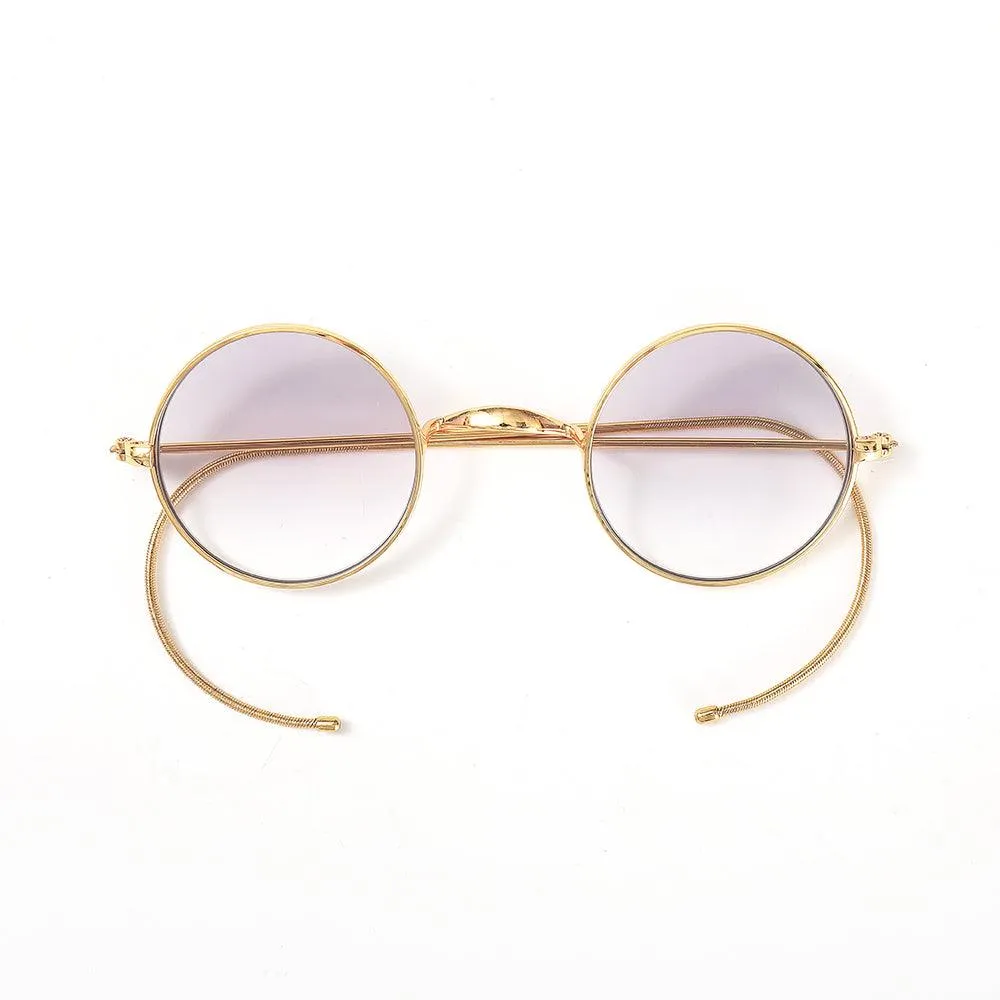 39mm Round Wire Rim Gradient Tint Sun Readers A0039