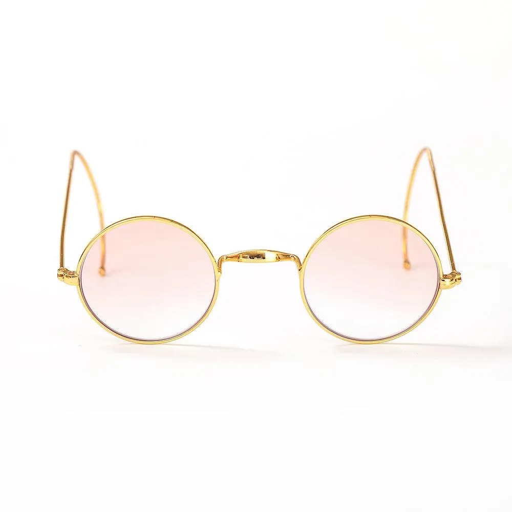 39mm Round Wire Rim Gradient Tint Sun Readers A0039