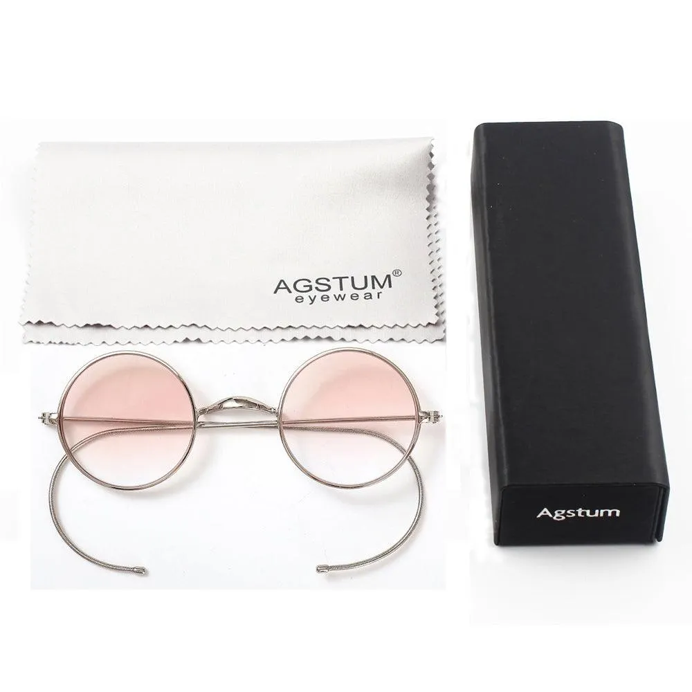 39mm Round Wire Rim Gradient Tint Sun Readers A0039