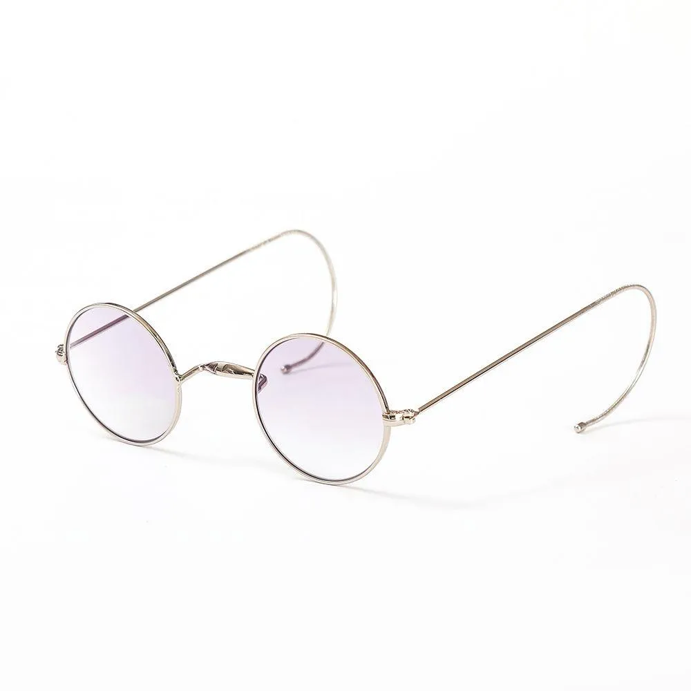 39mm Round Wire Rim Gradient Tint Sun Readers A0039