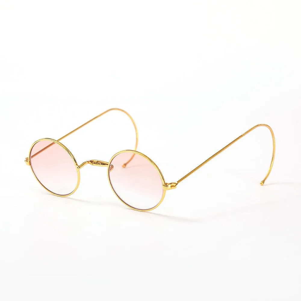 39mm Round Wire Rim Gradient Tint Sun Readers A0039