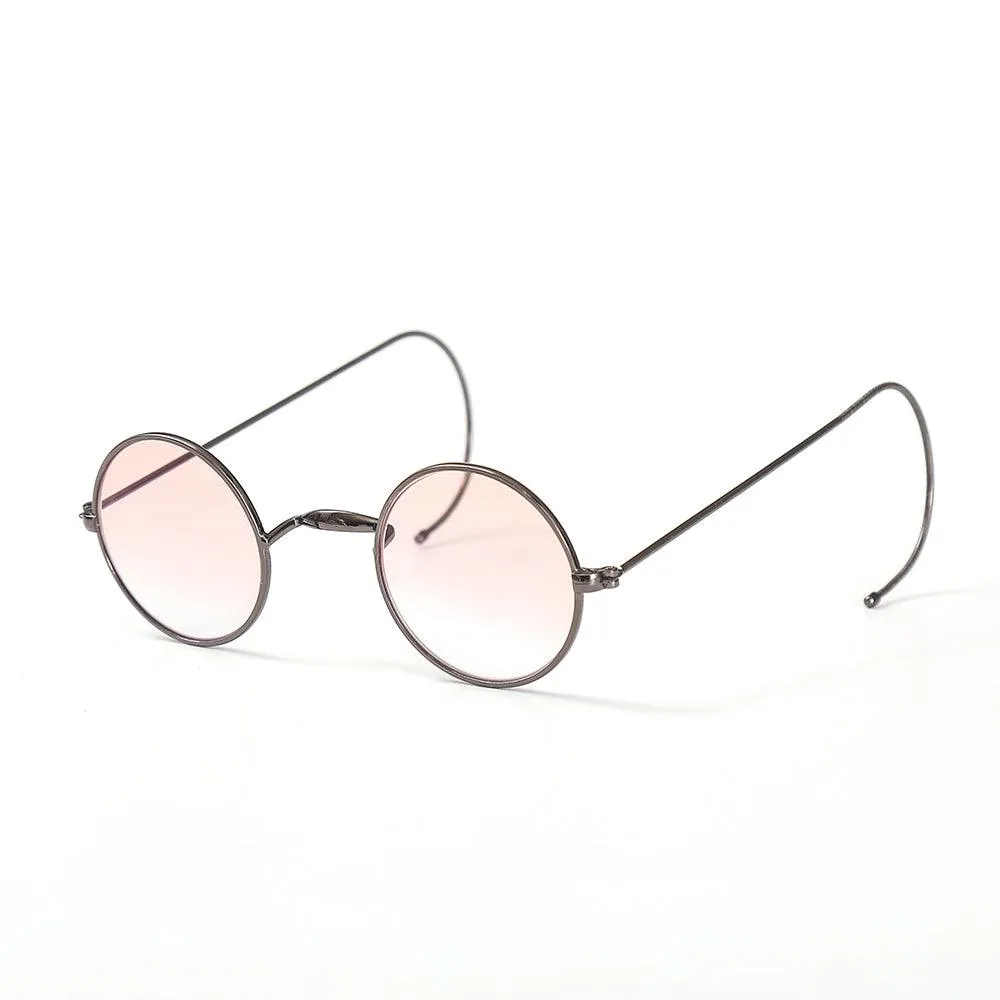 39mm Round Wire Rim Gradient Tint Sun Readers A0039