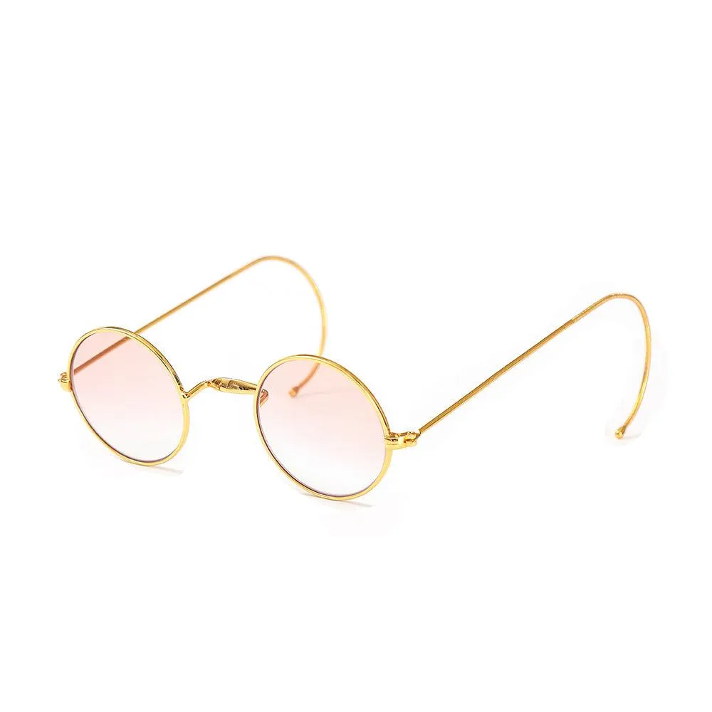 39mm Round Wire Rim Gradient Tint Sun Readers A0039