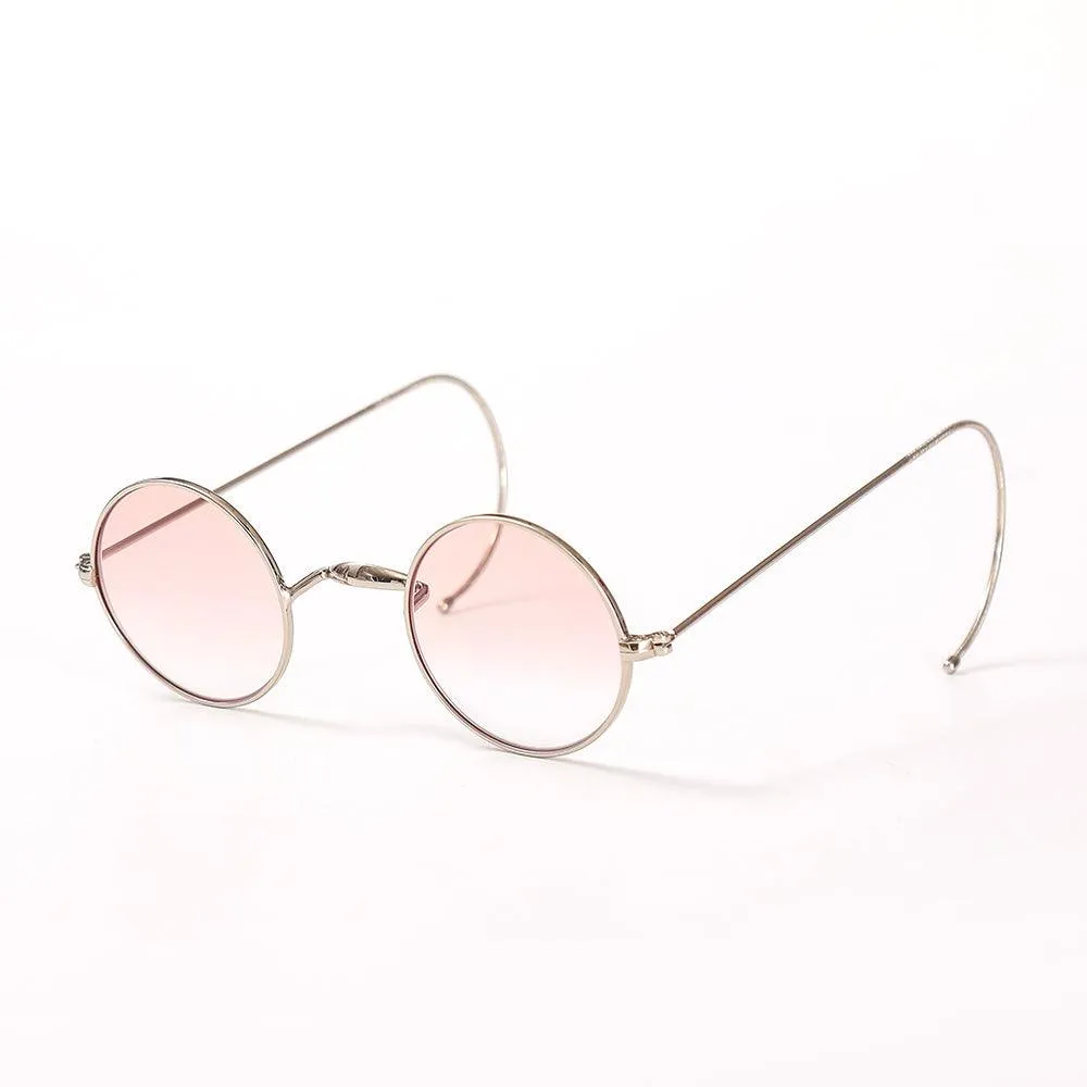 39mm Round Wire Rim Gradient Tint Sun Readers A0039
