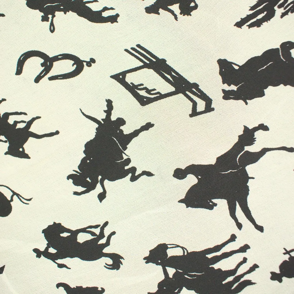 90s does 1950s Cowboy Scarf