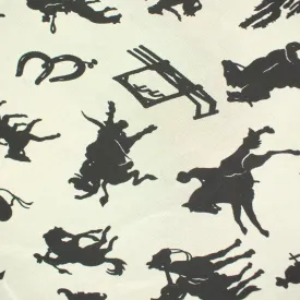 90s does 1950s Cowboy Scarf