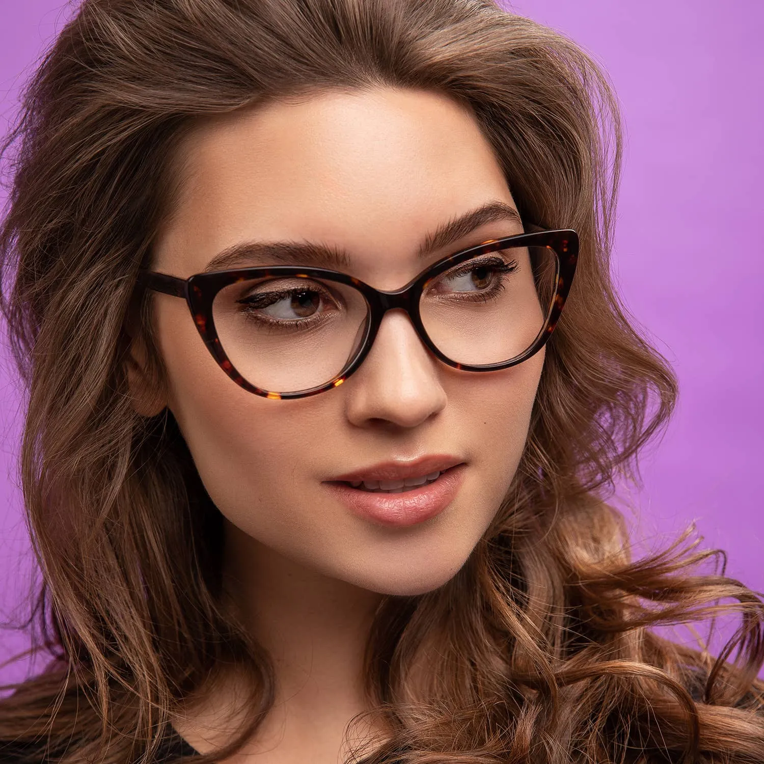 Aby Blue Light Readers Reading Glasses Eyeglasses:  1.5 / Tortoise