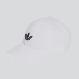 Adidas Trefoil Baseball Cap White JC6025