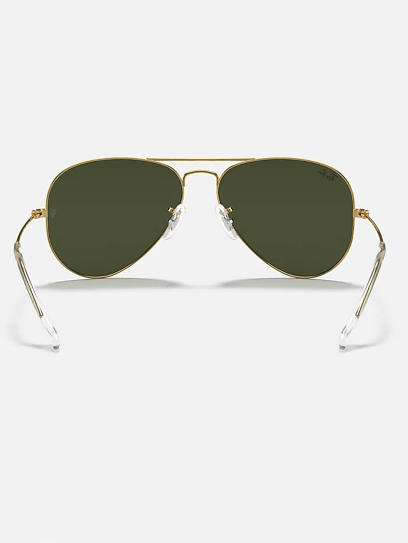 Aviator Large Metal Gold/Green Classic G-15 Sunglasses