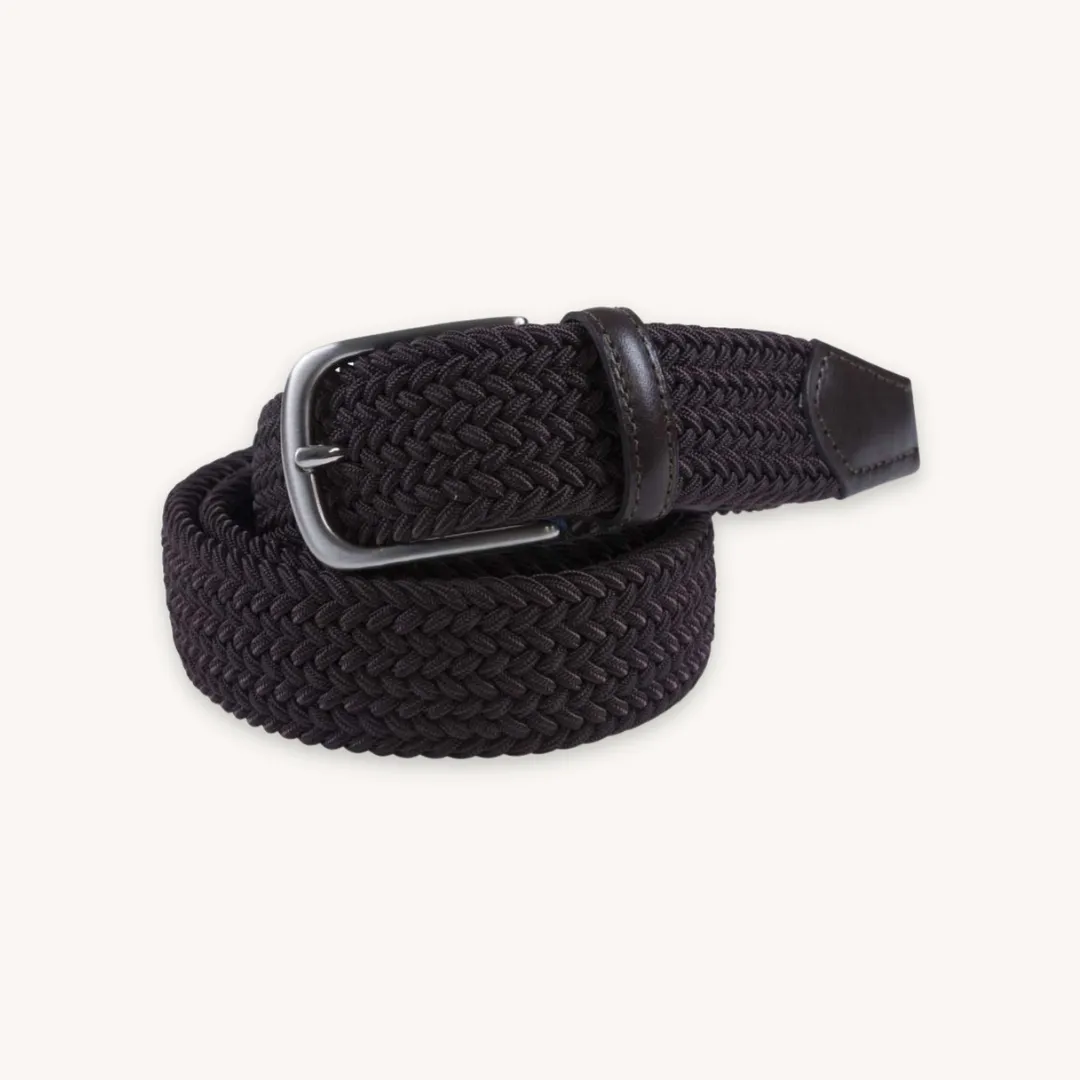 Brown Elastic Belt