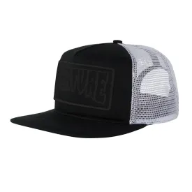 Creature - Reverse Patch Mesh Trucker Black/White