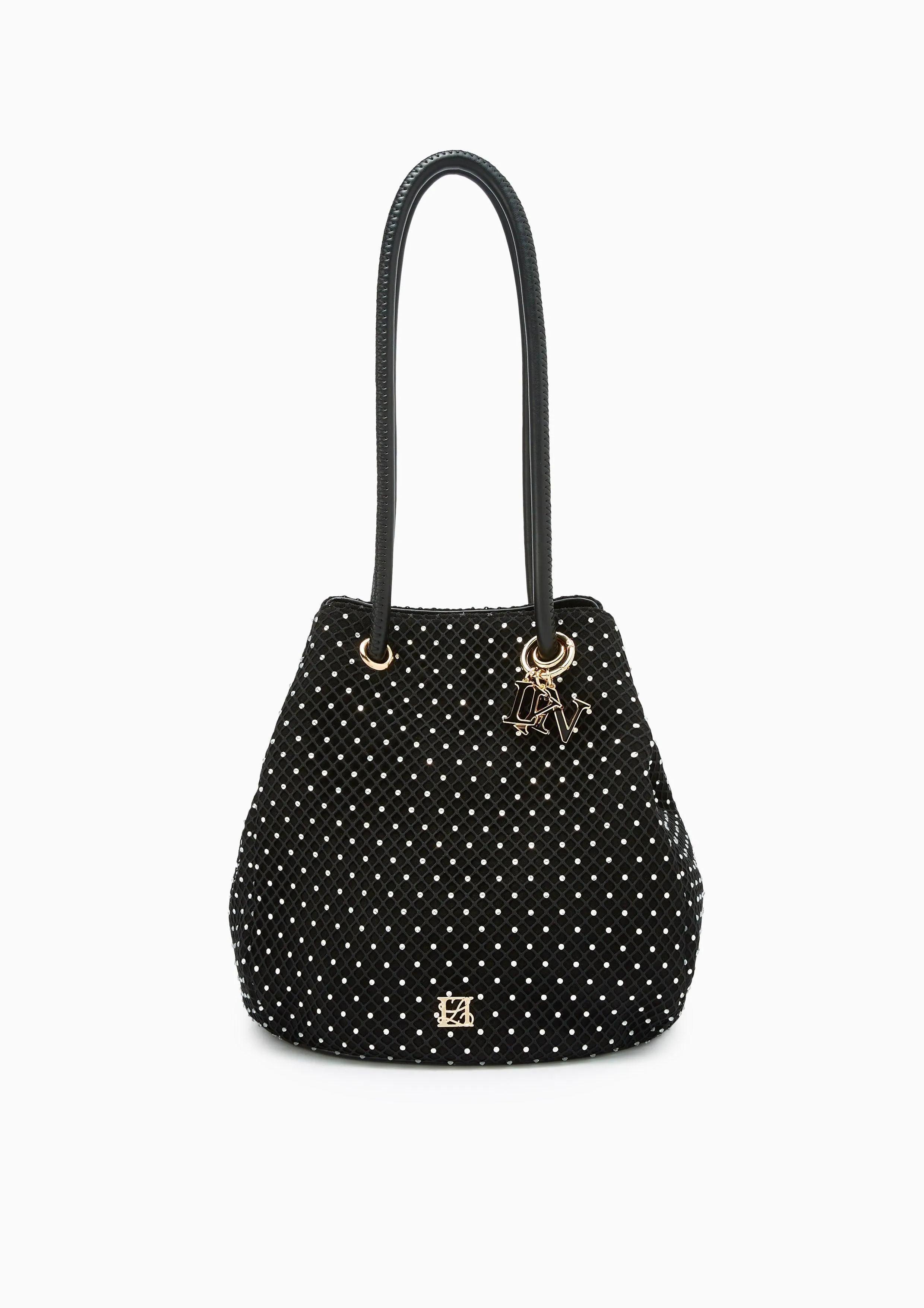 Danis Shoulder Soft Bag Black