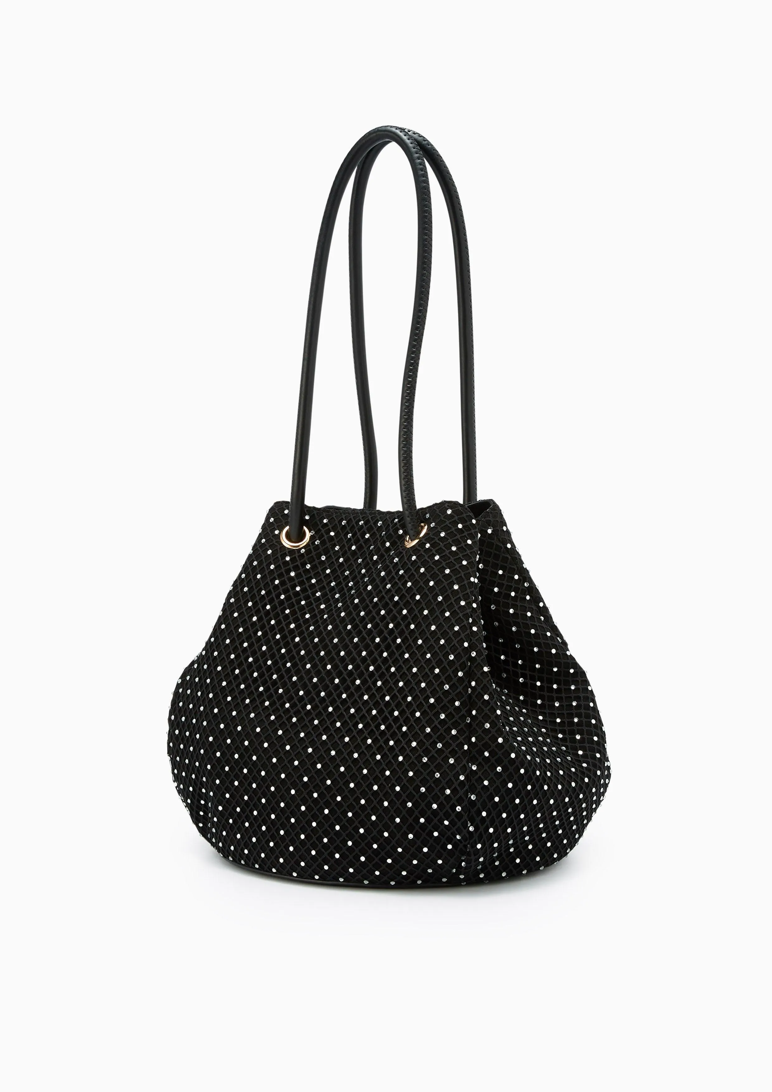 Danis Shoulder Soft Bag Black