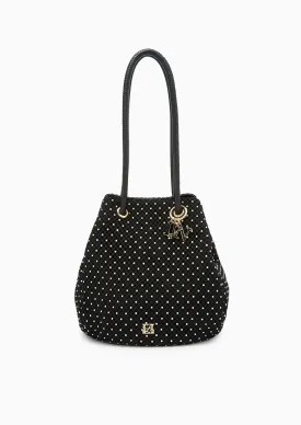 Danis Shoulder Soft Bag Black