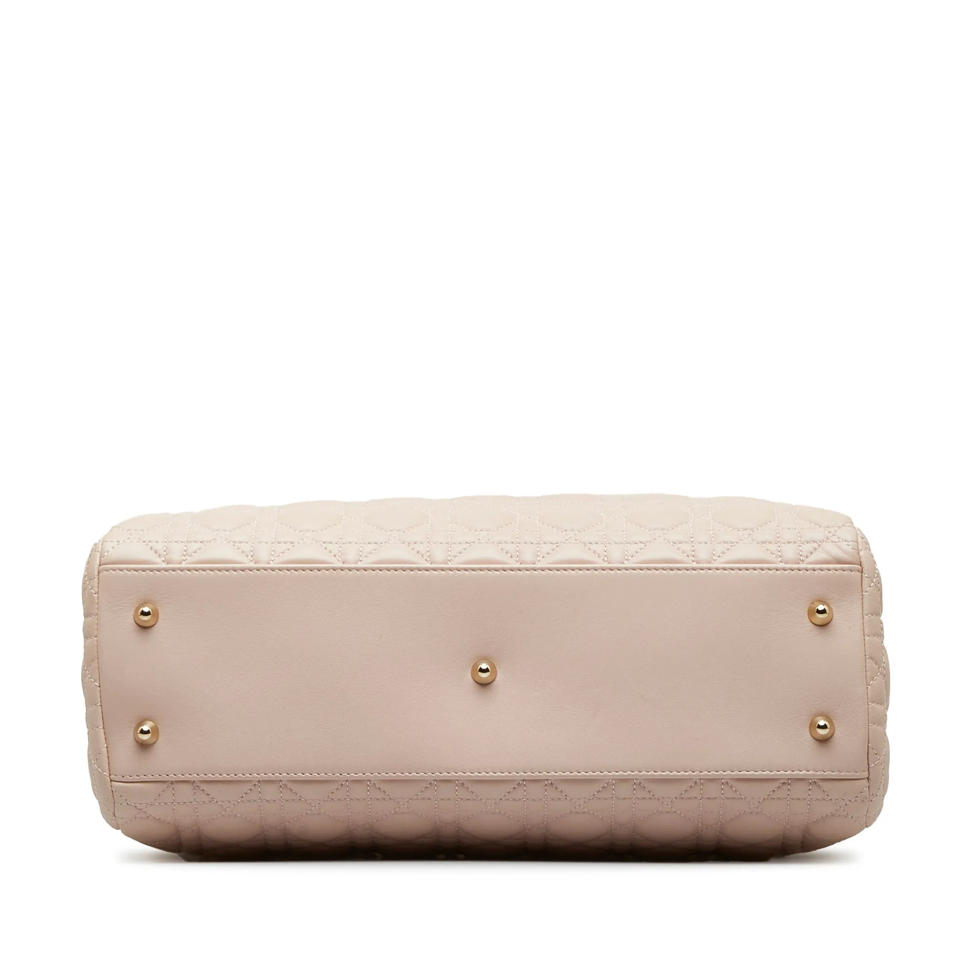 DIORLarge Cannage Lady  Soft Shopping Tote Tote Bag