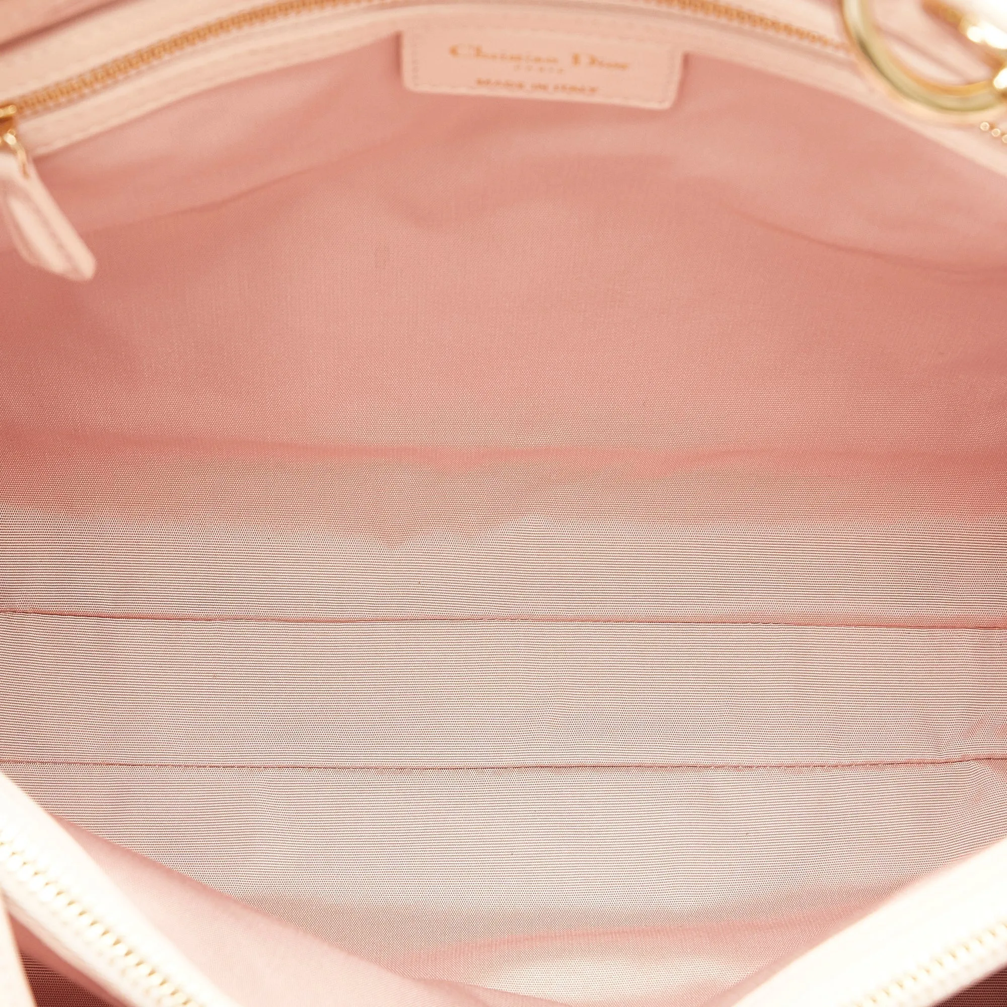 DIORLarge Cannage Lady  Soft Shopping Tote Tote Bag