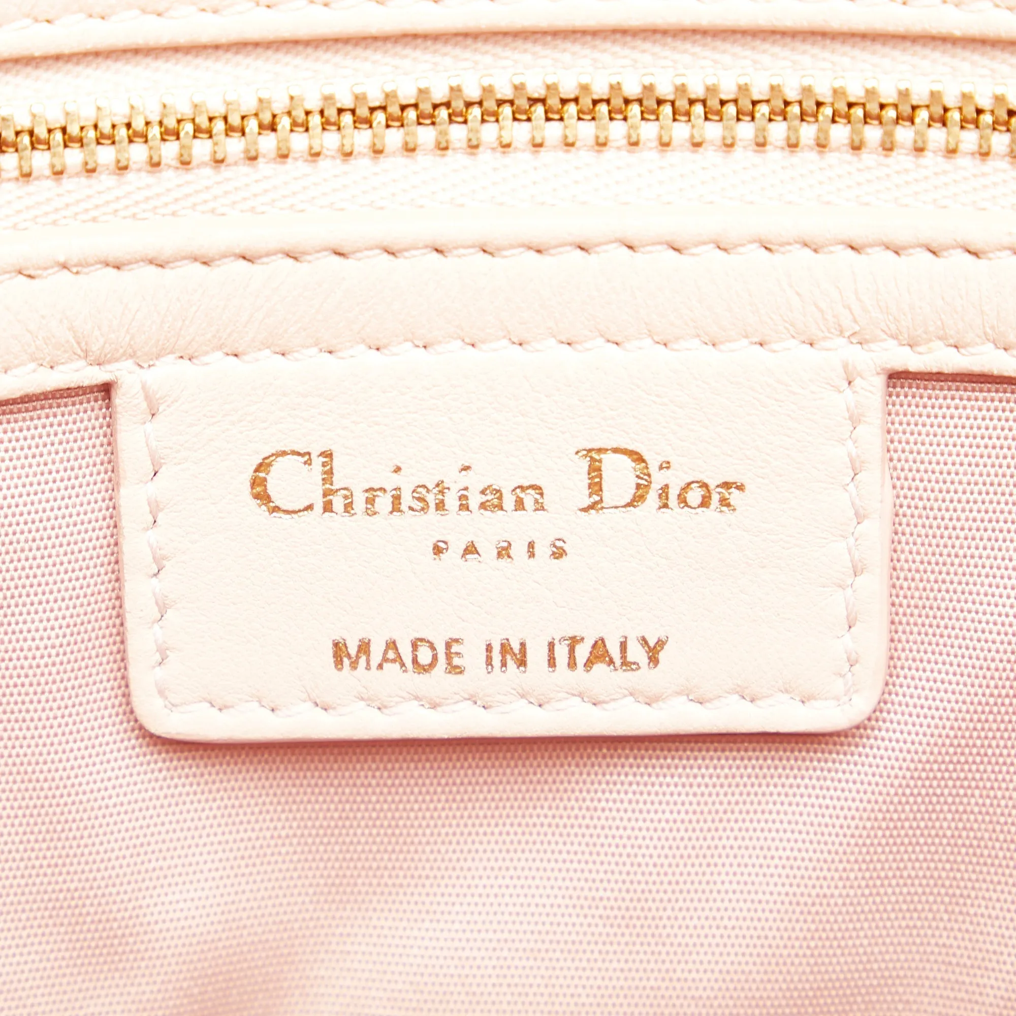 DIORLarge Cannage Lady  Soft Shopping Tote Tote Bag