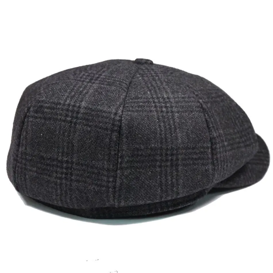 Dizzy Wool Newsboy Cap