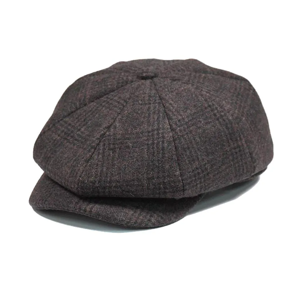 Dizzy Wool Newsboy Cap