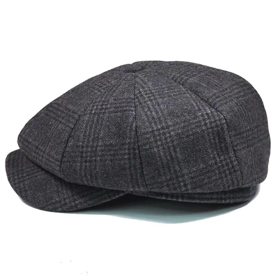 Dizzy Wool Newsboy Cap