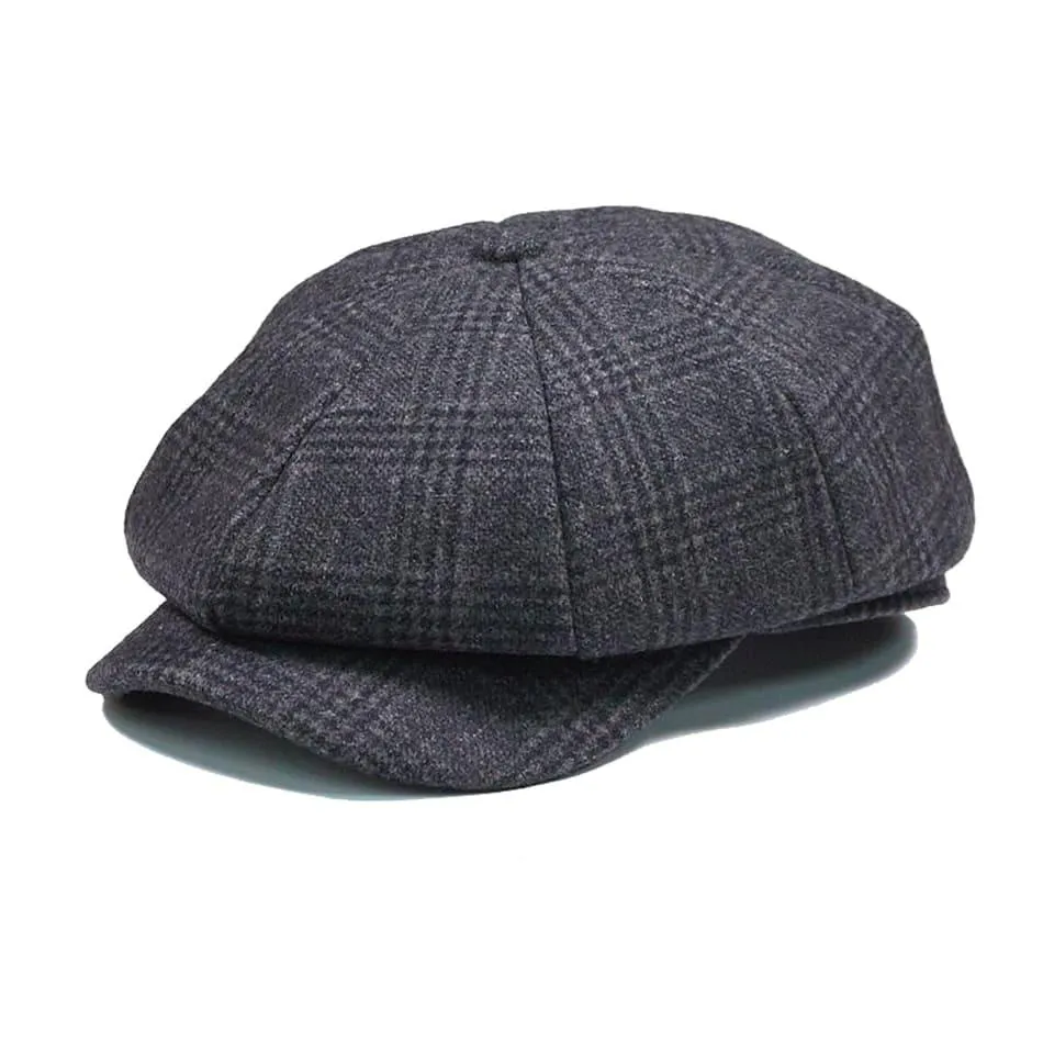 Dizzy Wool Newsboy Cap