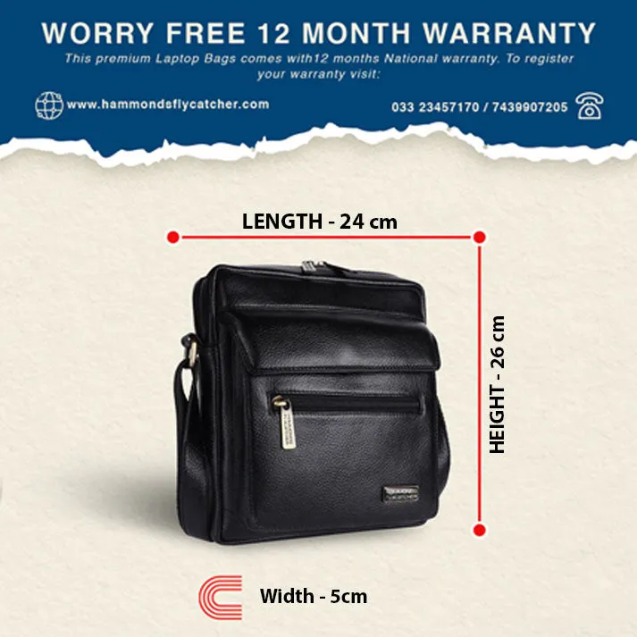 Genuine Leather Messenger Sling Bag For Men With 1 Year Warranty