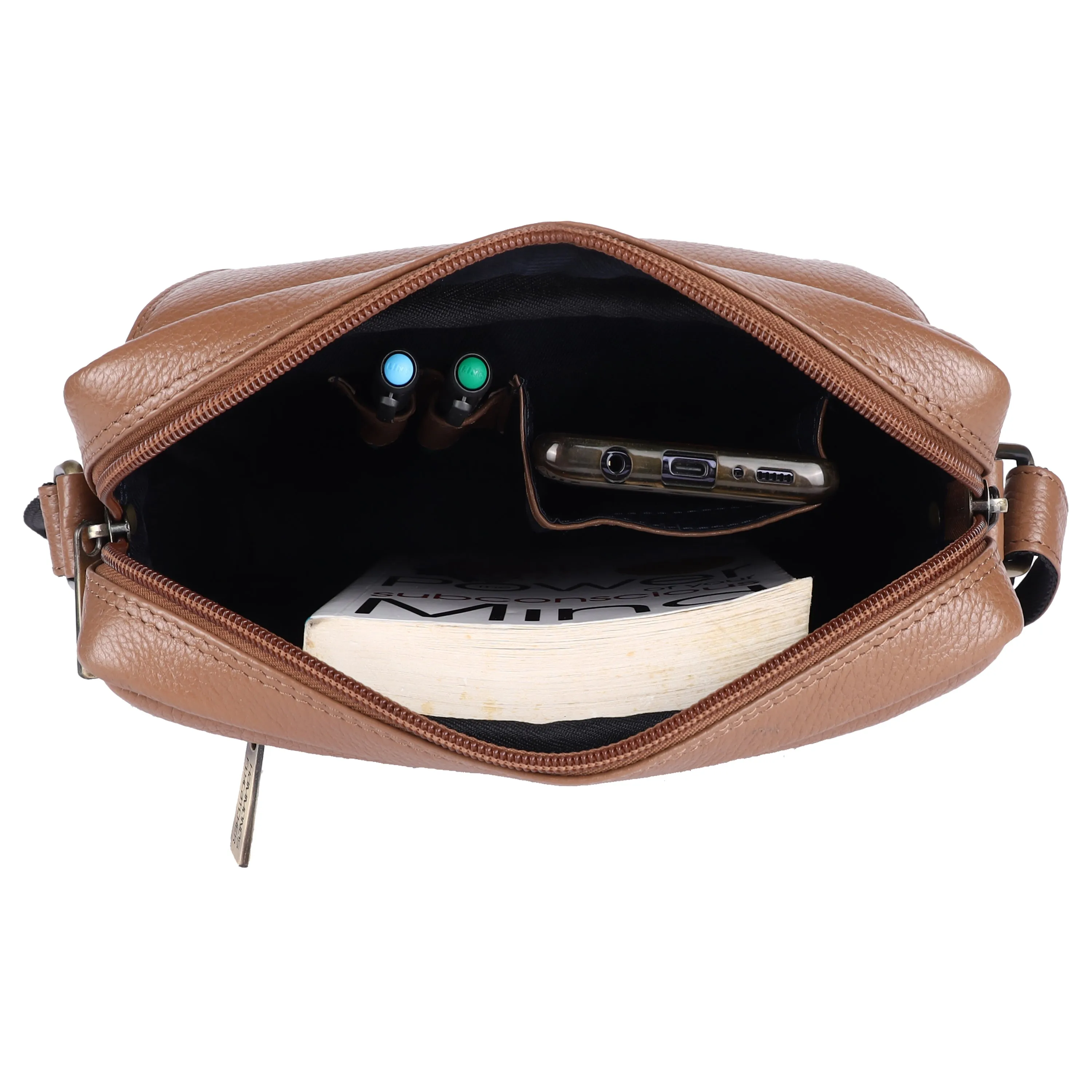 Genuine Leather Messenger Sling Bag For Men With 1 Year Warranty