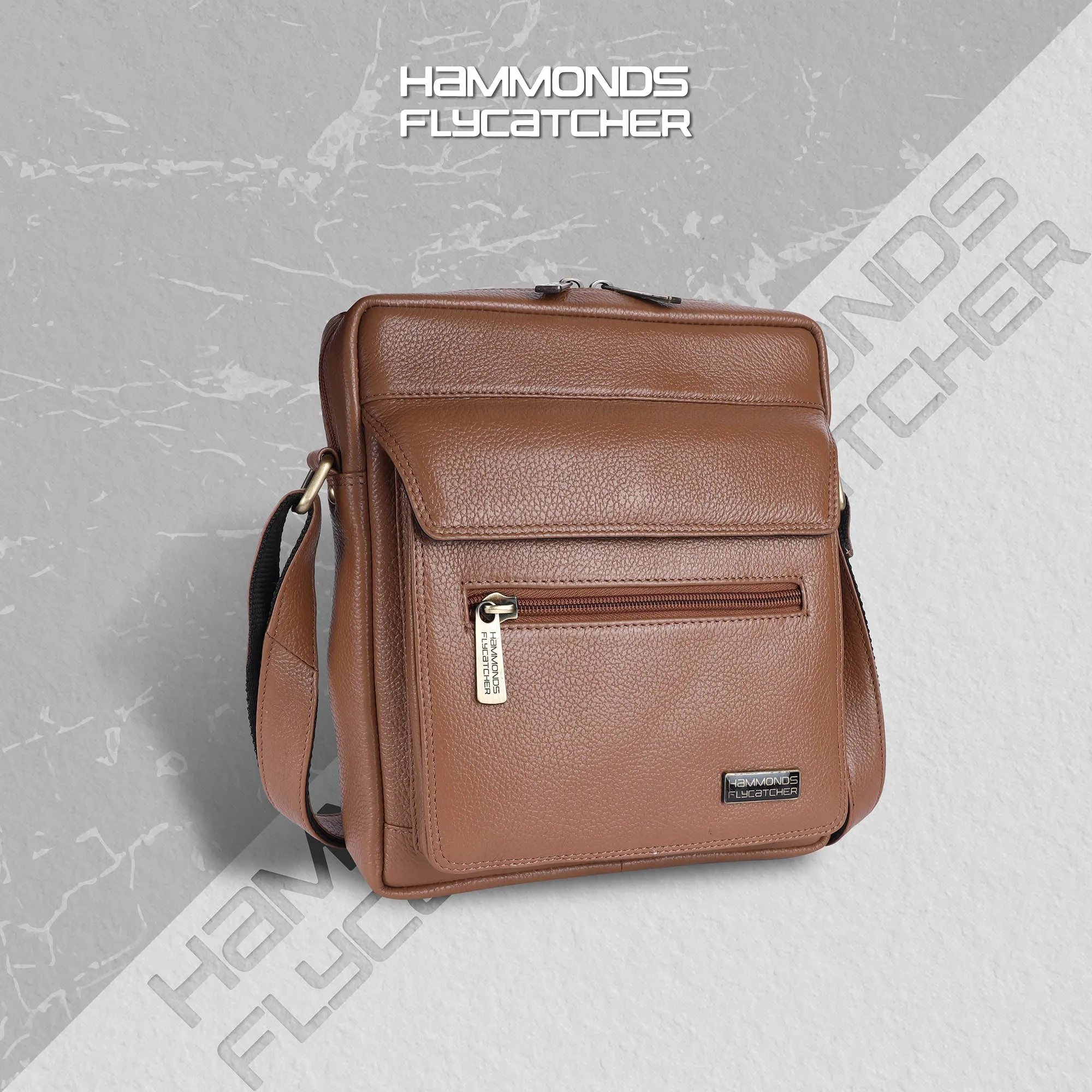 Genuine Leather Messenger Sling Bag For Men With 1 Year Warranty
