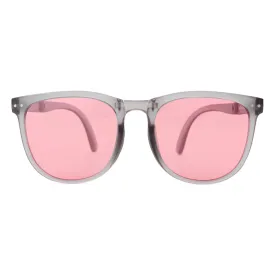 Grace | Square/Pink/TR90 Folding Sunglasses