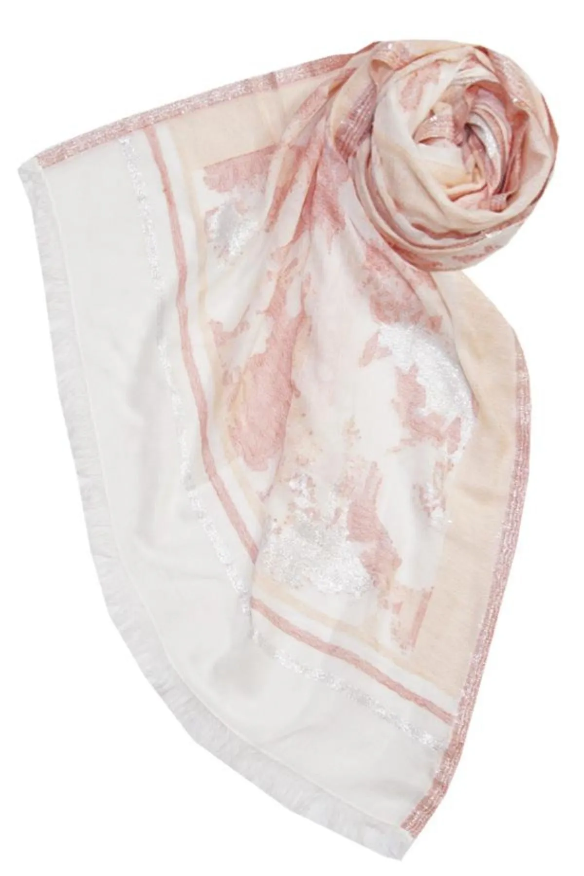 Happy High Hand Loomed Textured Fabric Scarf Wrap