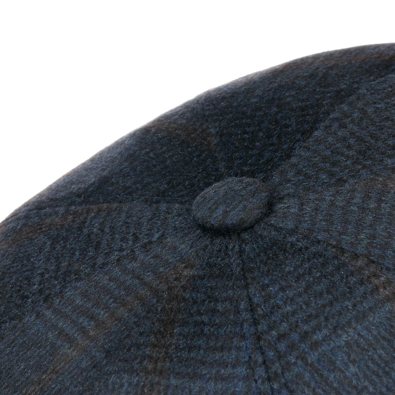 Hatteras Cashmere Check Newsboy by Stetson