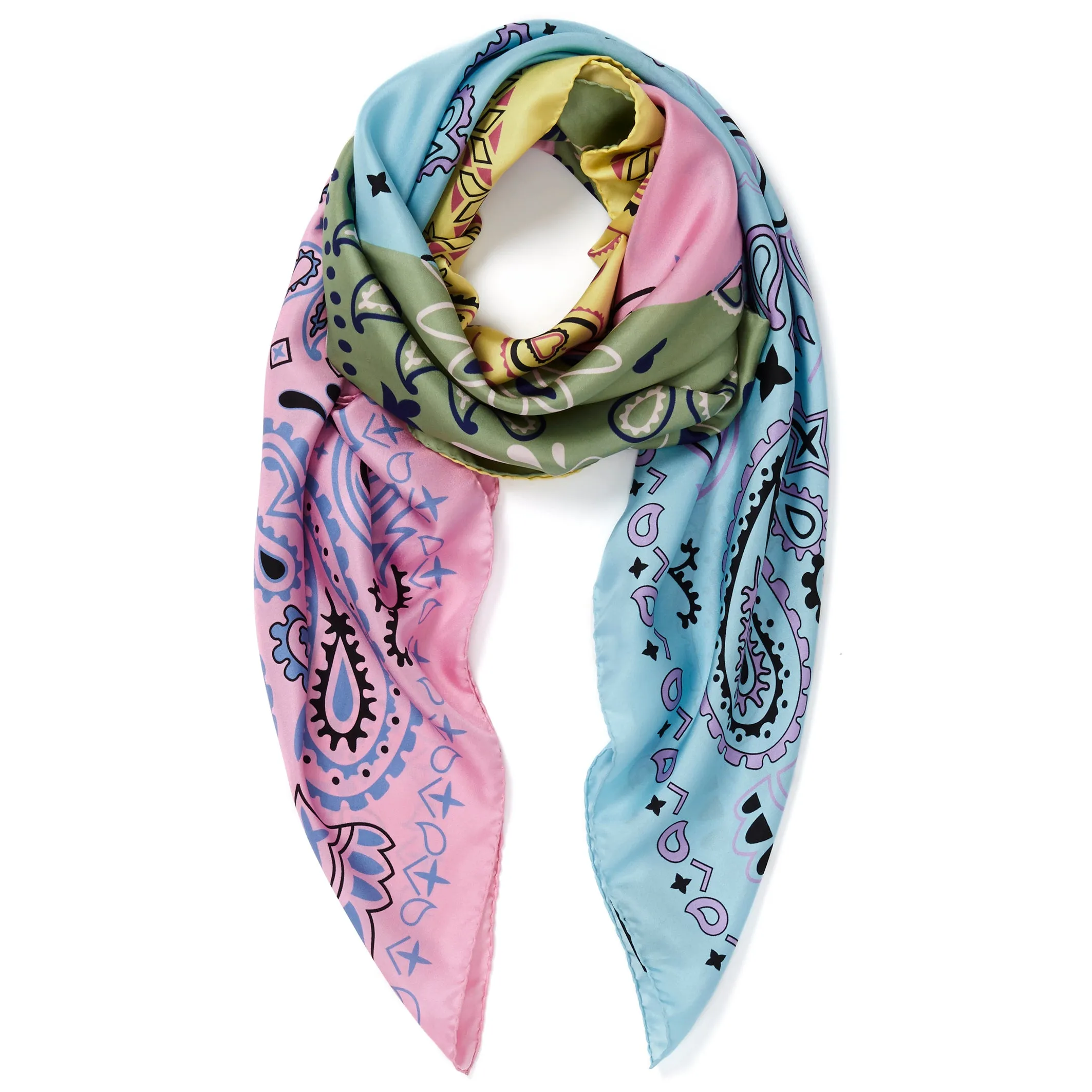 JANE CARR Bandanas Square Scarf