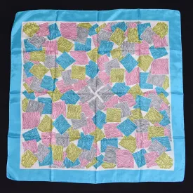 Layered Squares Vintage MCM Scarf