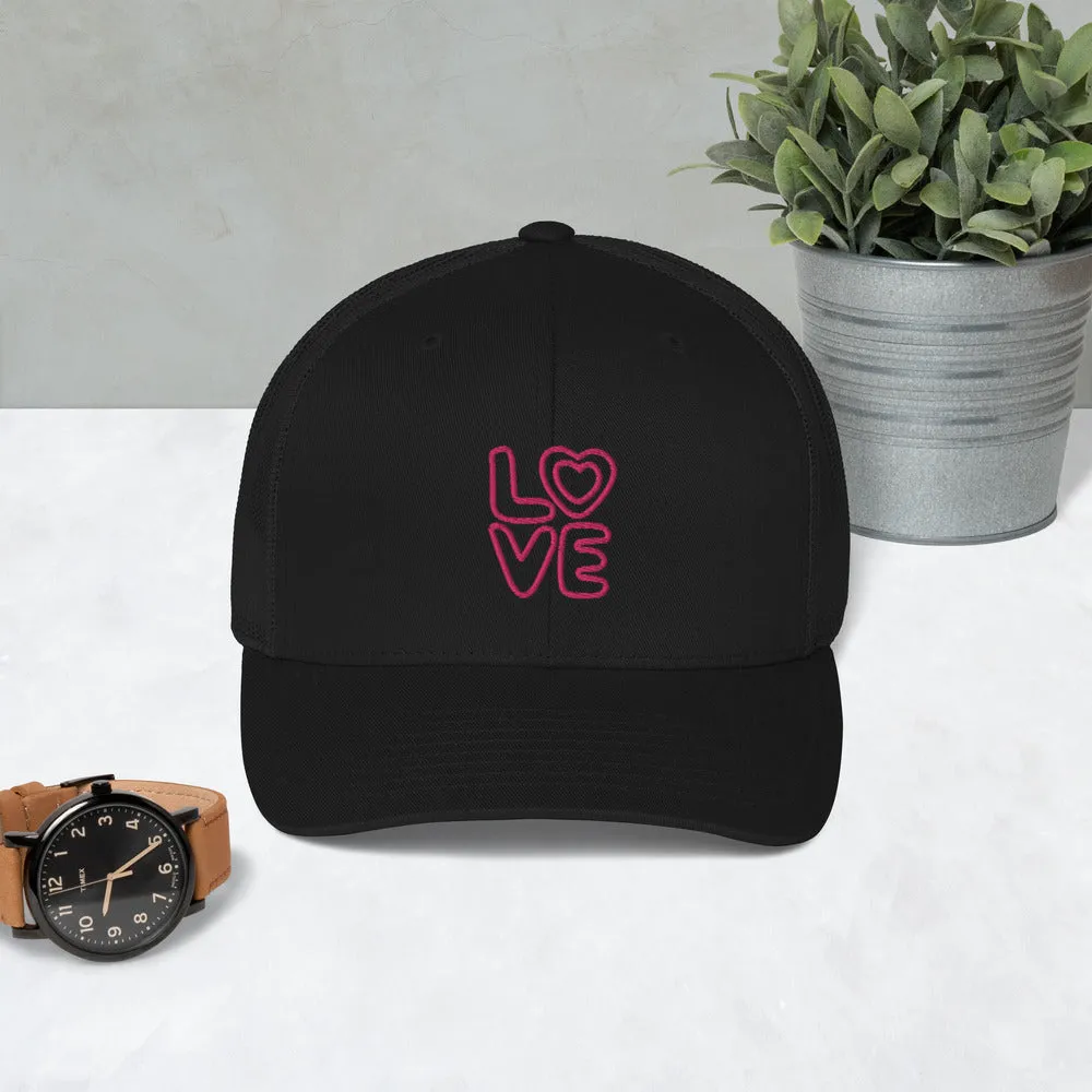 LOVE: Trucker Cap