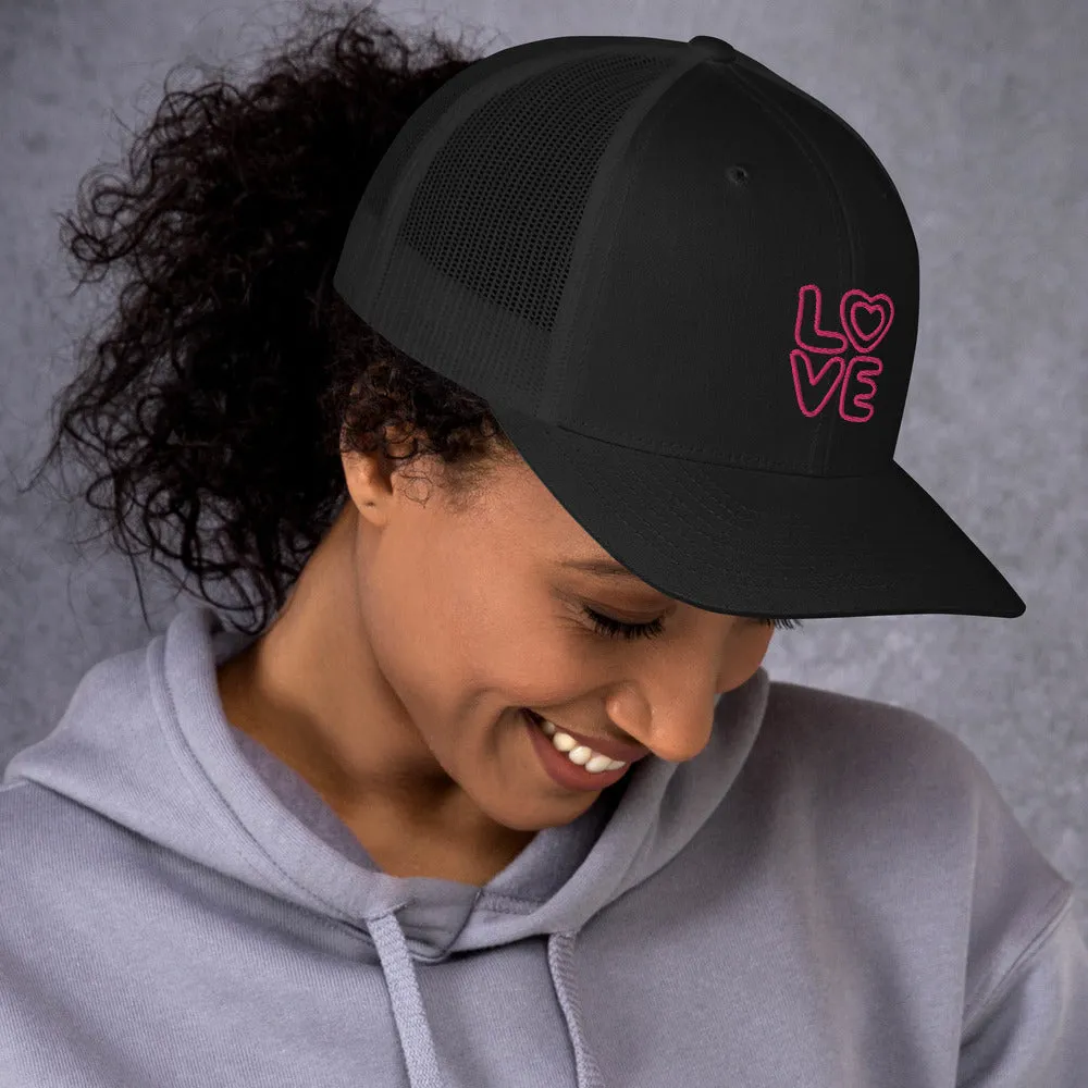 LOVE: Trucker Cap