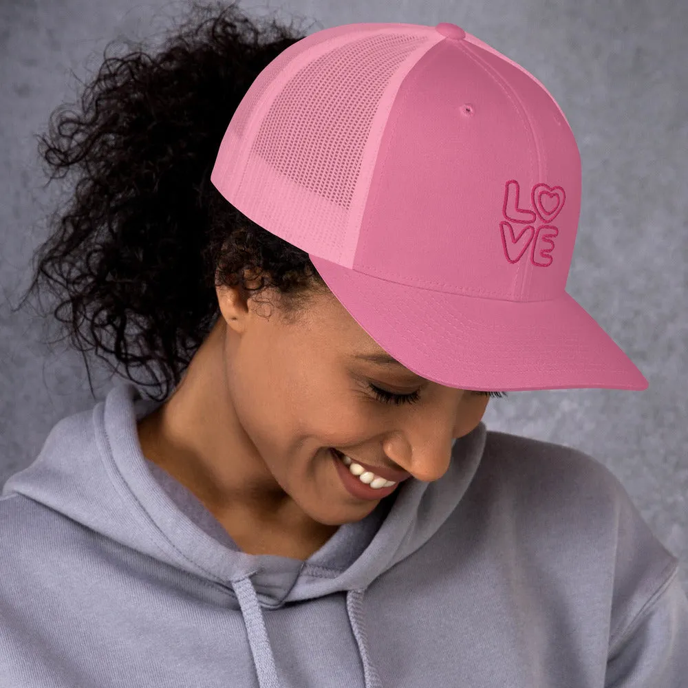 LOVE: Trucker Cap