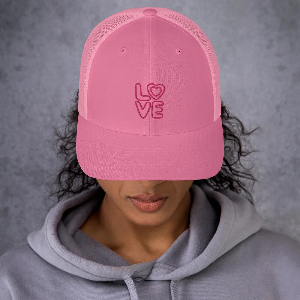 LOVE: Trucker Cap