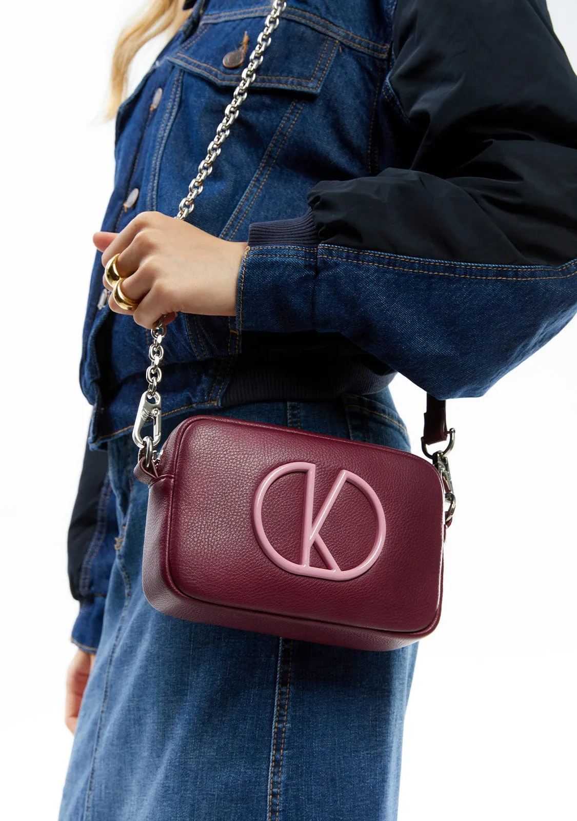 Mini Bag Burgundy Kalk