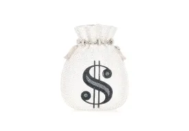 Money Bags Pouch Silver