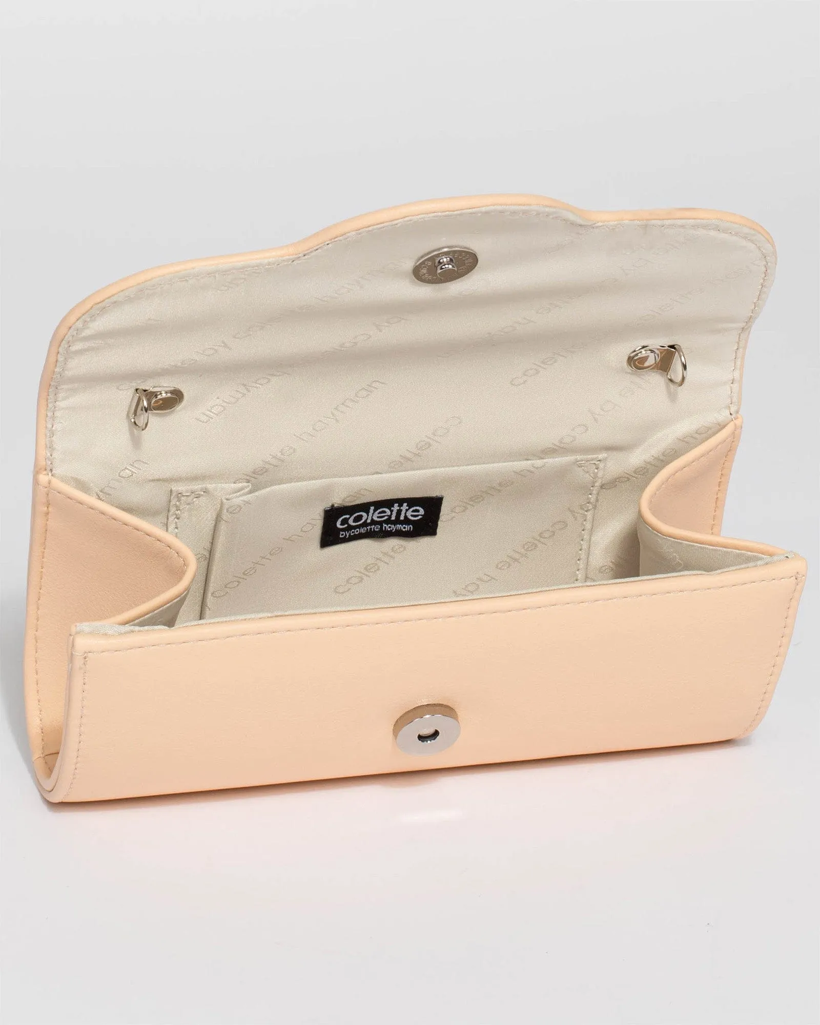 Nude Verna Clutch Bag