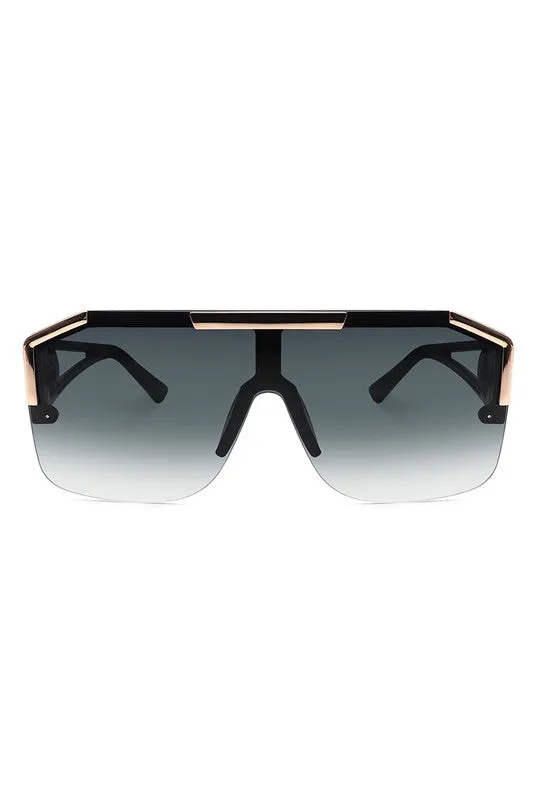 Oversize Retro Sunglasses