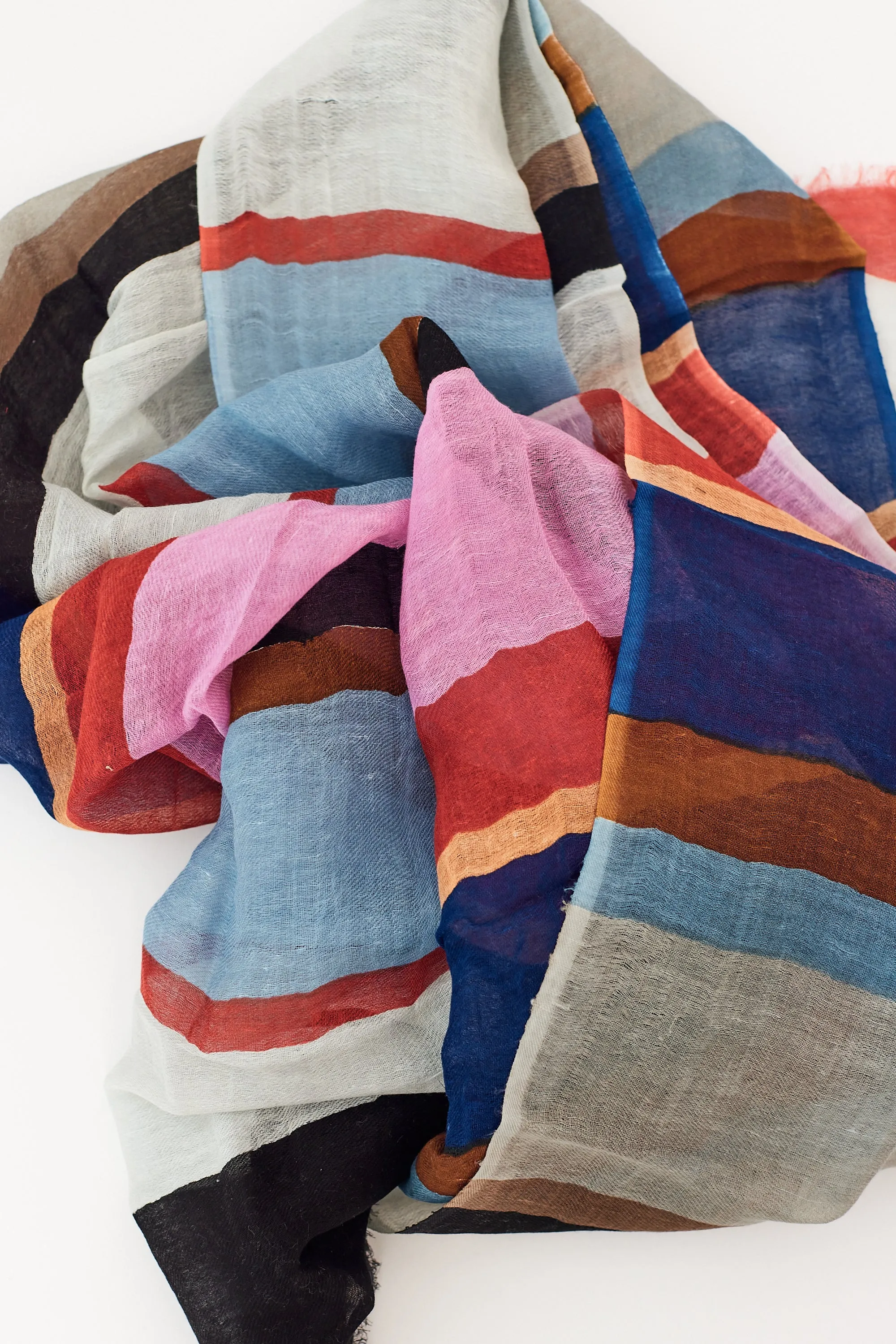 Épice Linen Cotton Classic Stripes Stole