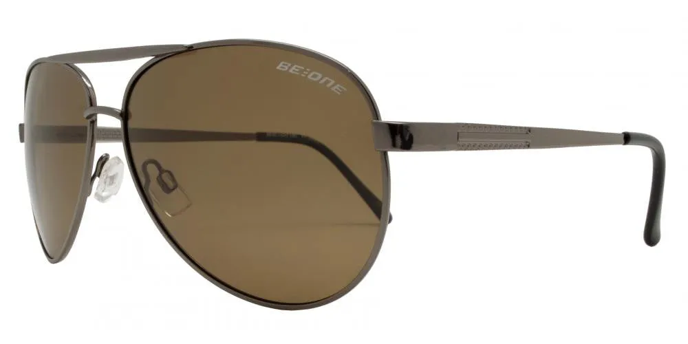 PL 3922 - Polarized Classic Aviator Metal Sunglasses