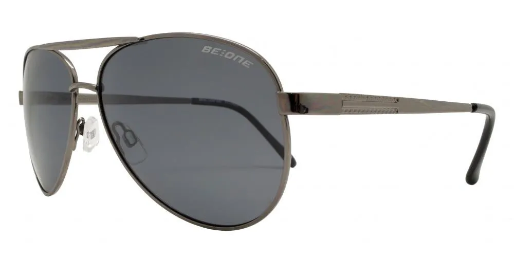 PL 3922 - Polarized Classic Aviator Metal Sunglasses