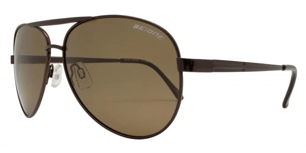 PL 3922 - Polarized Classic Aviator Metal Sunglasses