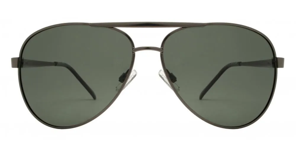 PL 3922 - Polarized Classic Aviator Metal Sunglasses