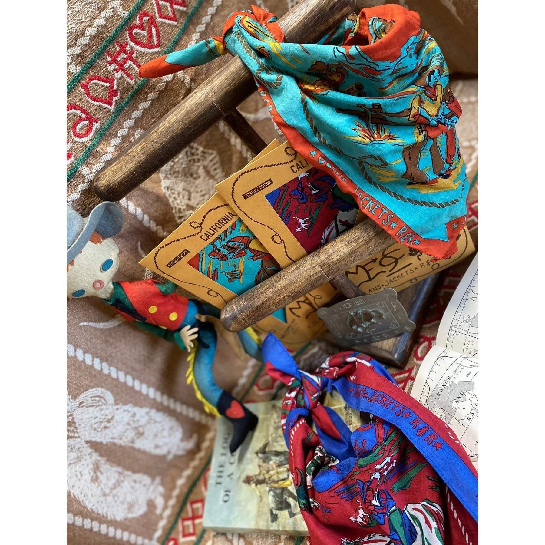 Ranch Kerchief - Royal Blue
