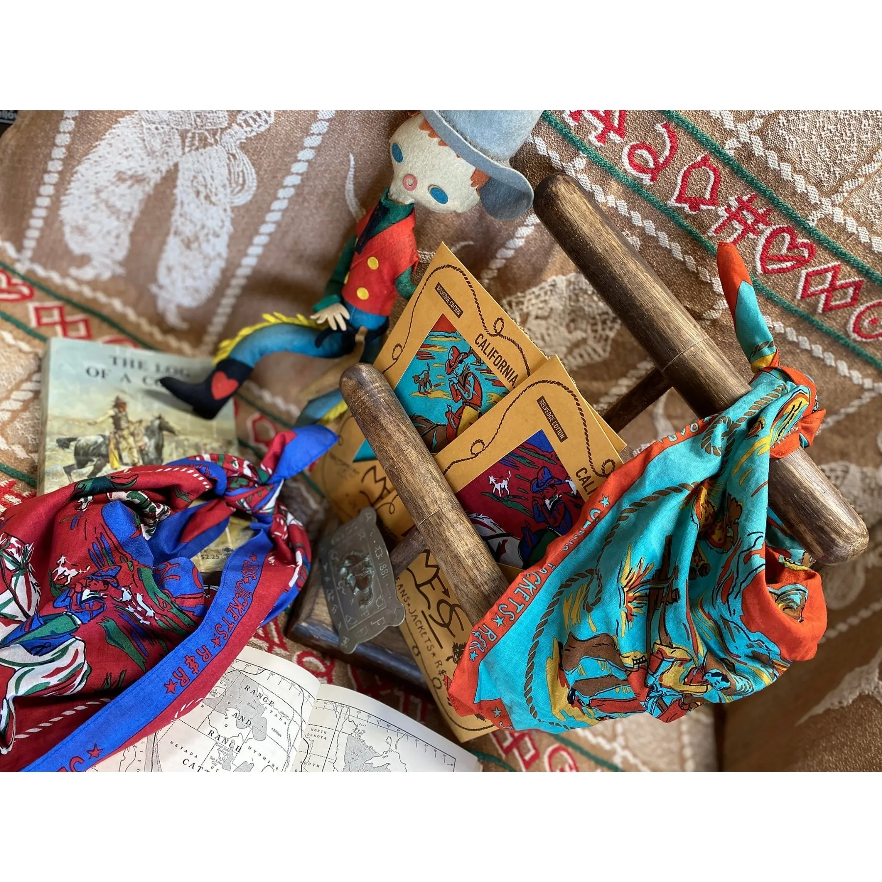Ranch Kerchief - Royal Blue